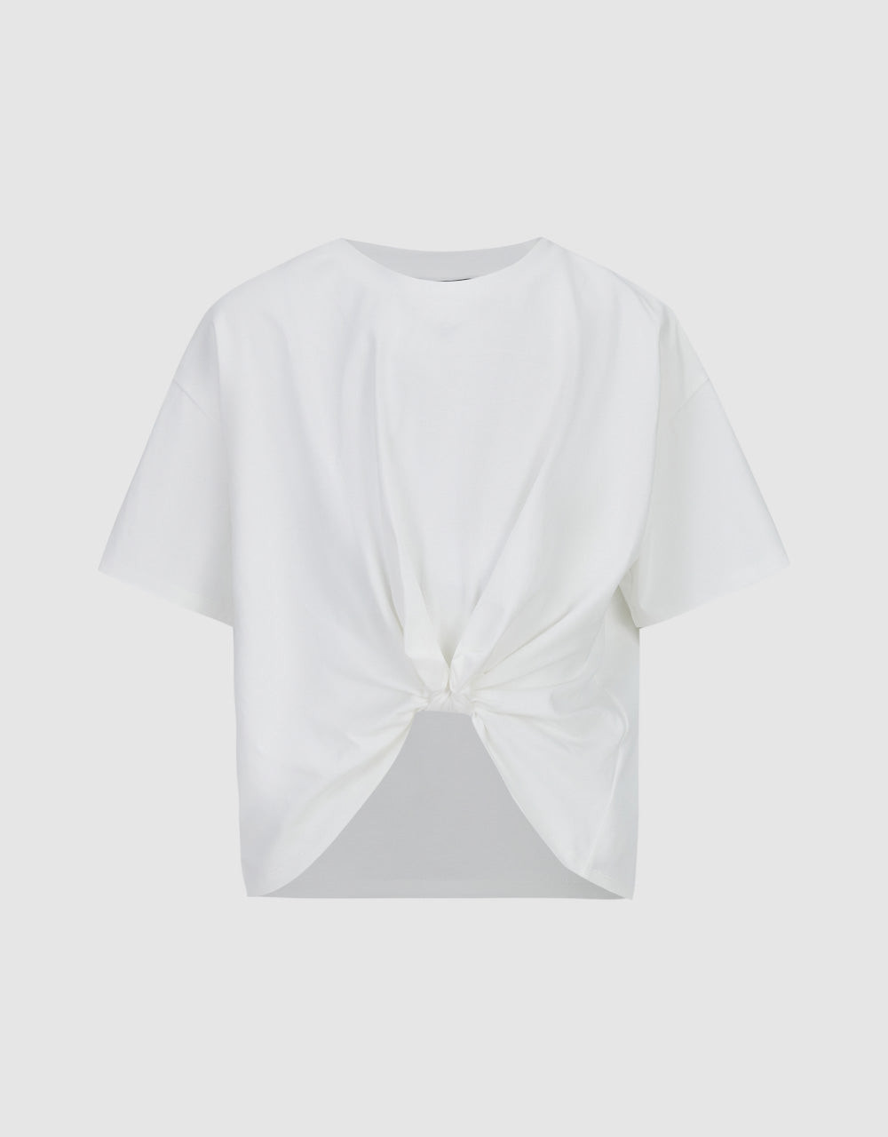 Twist Crew Neck Regular T-Shirt