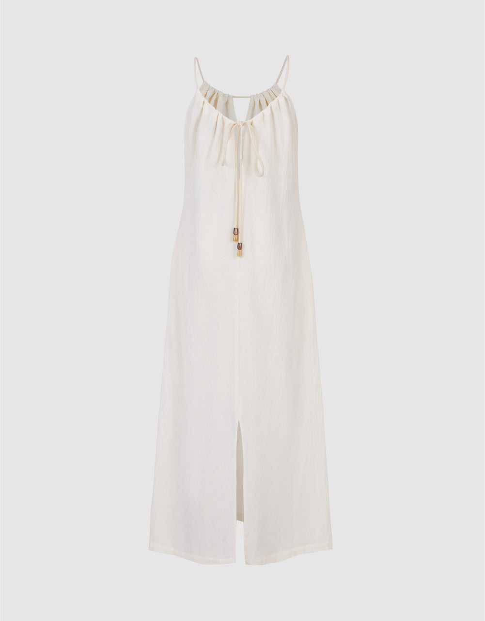 Textured Sleeveless A-Line Dress