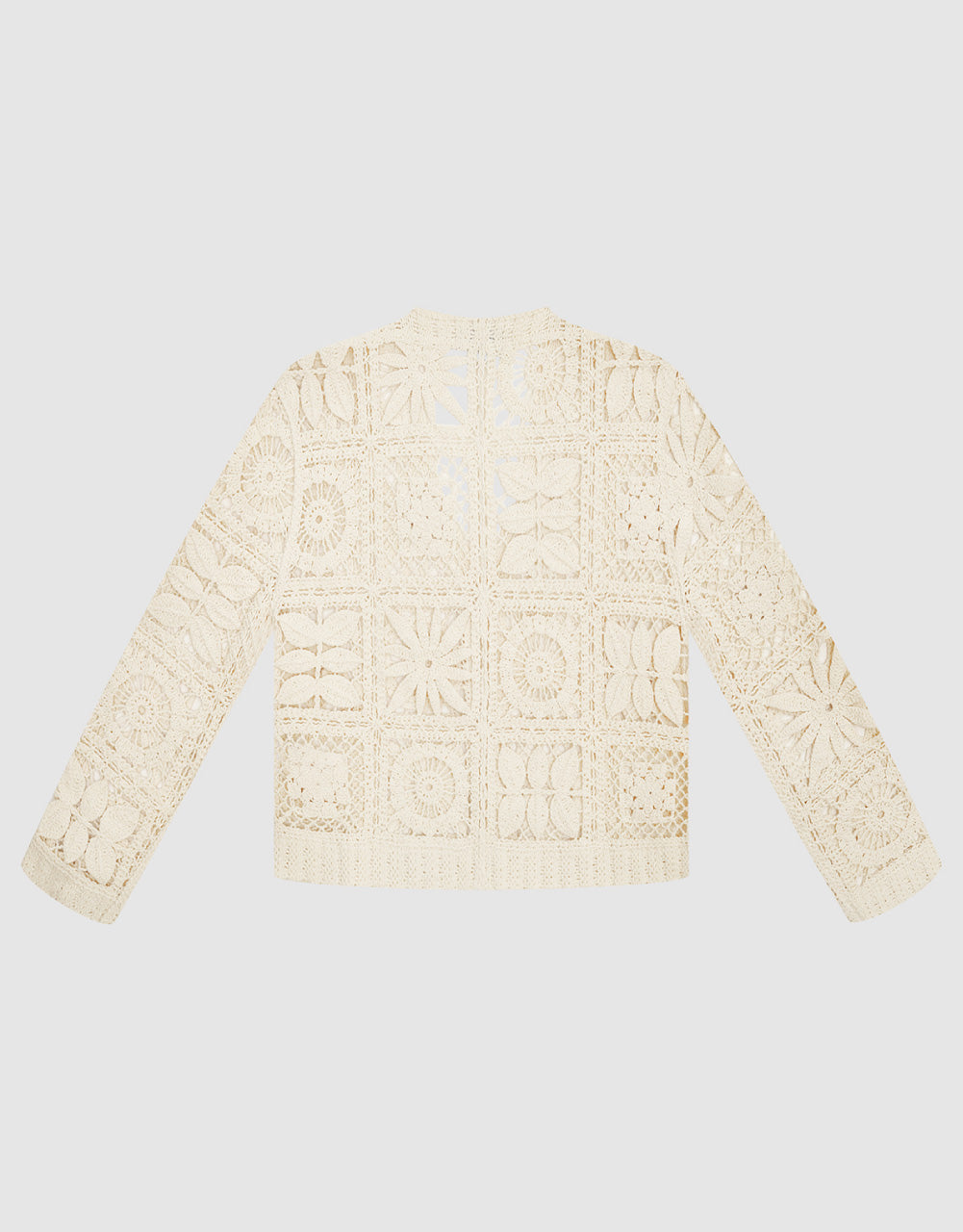 Straight V-Neck Knitted Cardigan