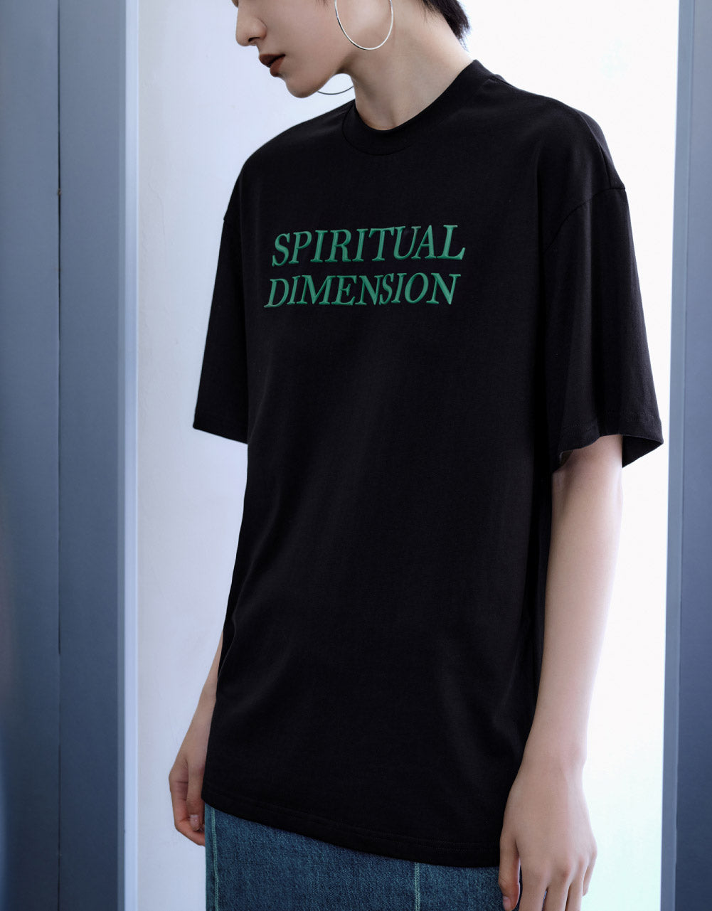 Letters Printed Loose T-Shirt