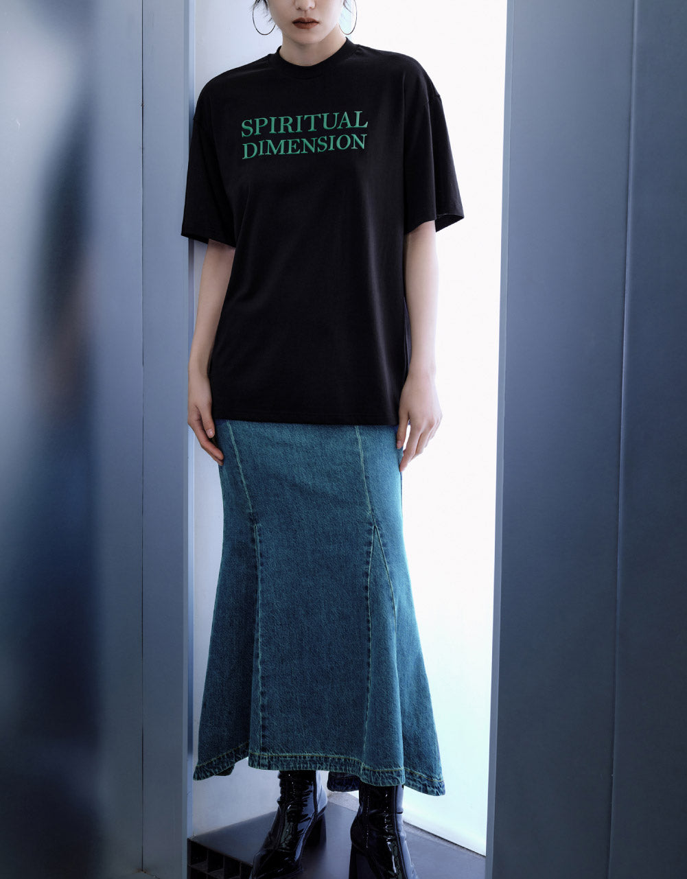Letters Printed Loose T-Shirt
