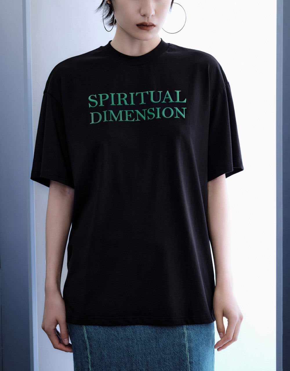 Letters Printed Loose T-Shirt