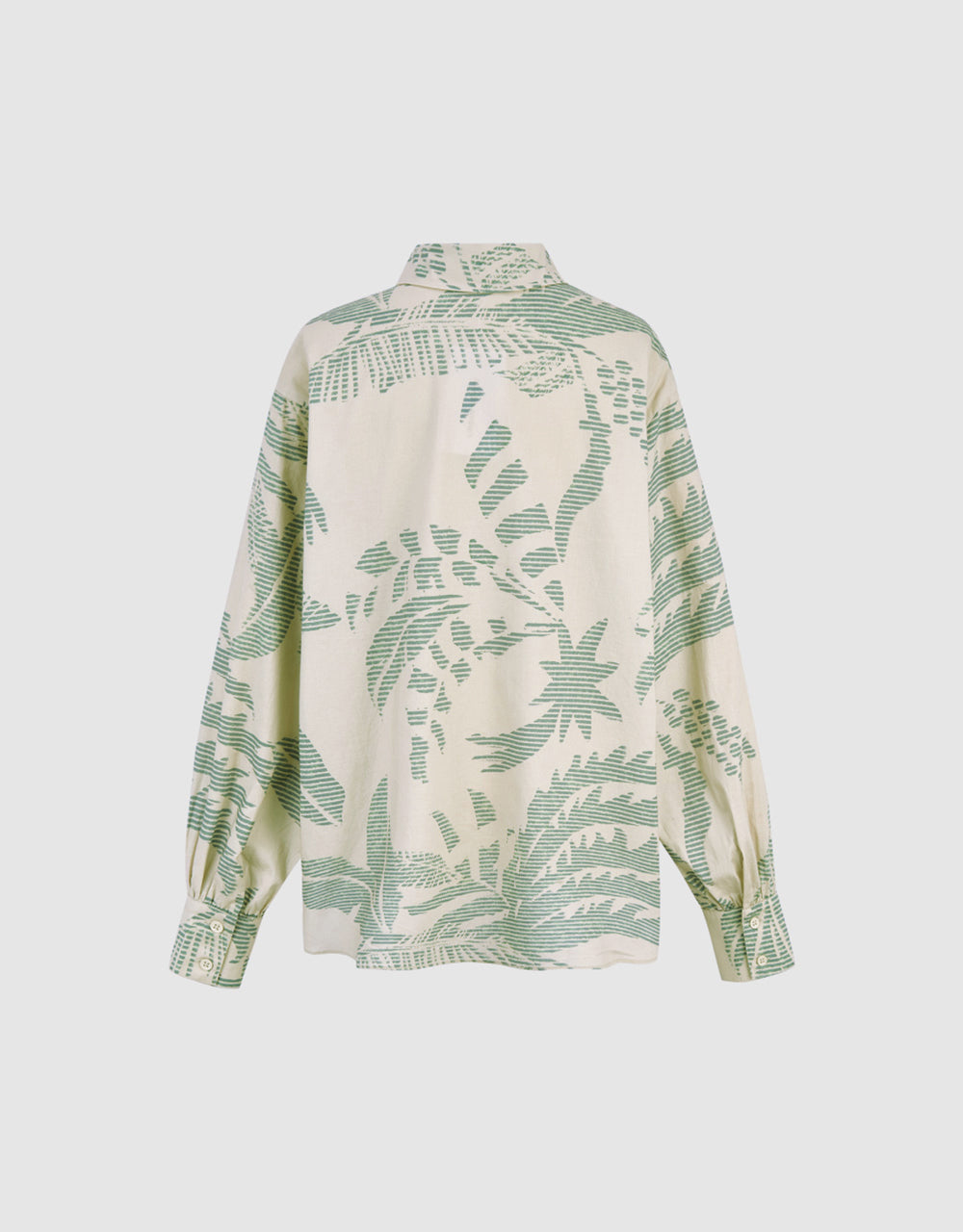 Printed Button Up Shirt