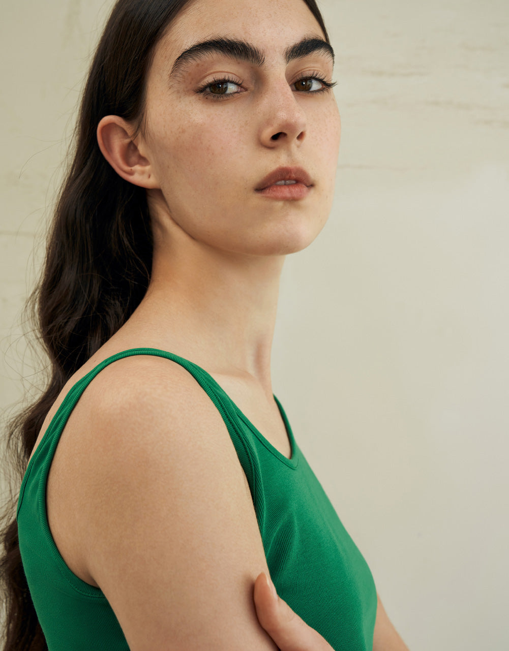 Asymmetric Cropped Tank Top