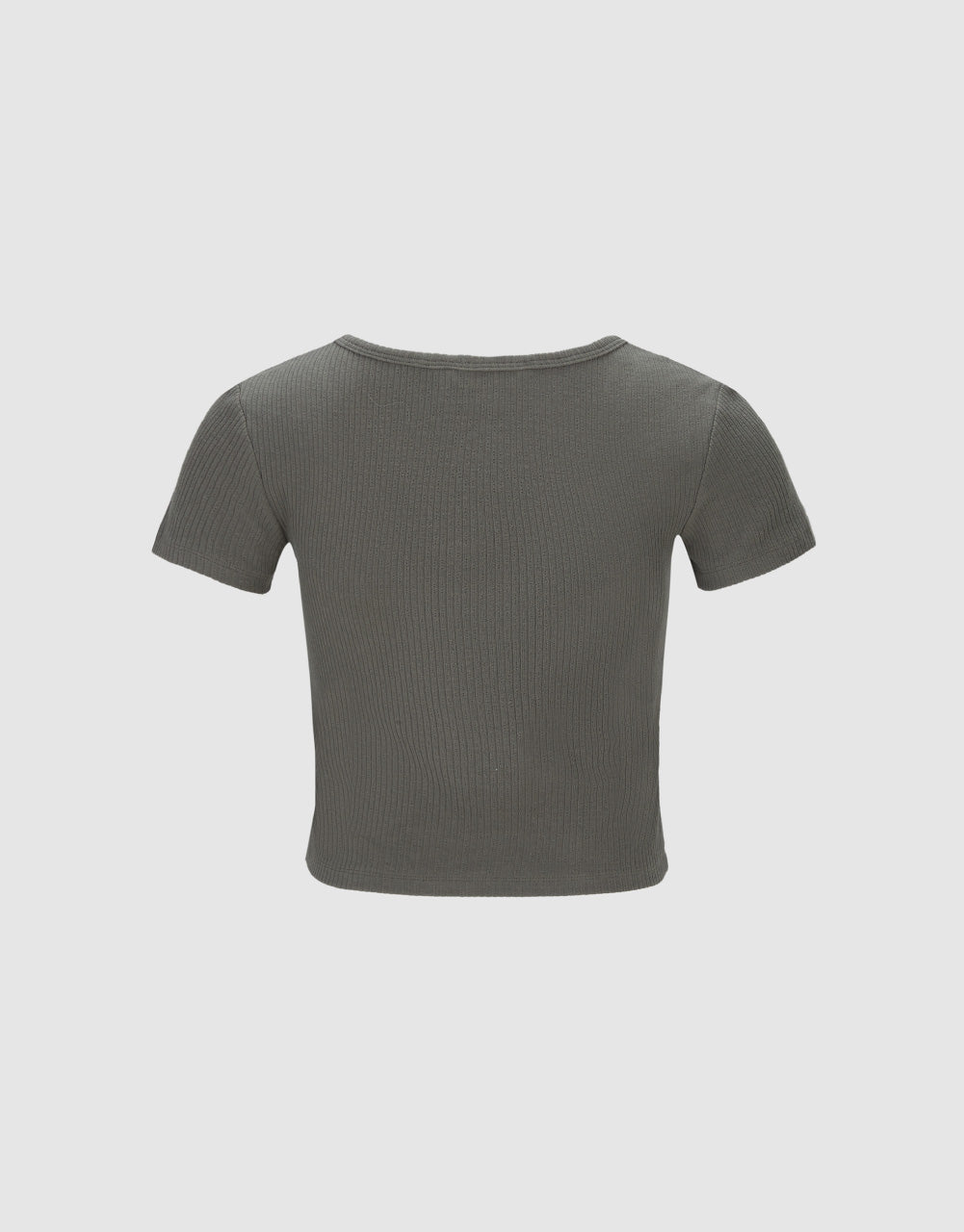 Cherry Detail Knitted T-Shirt