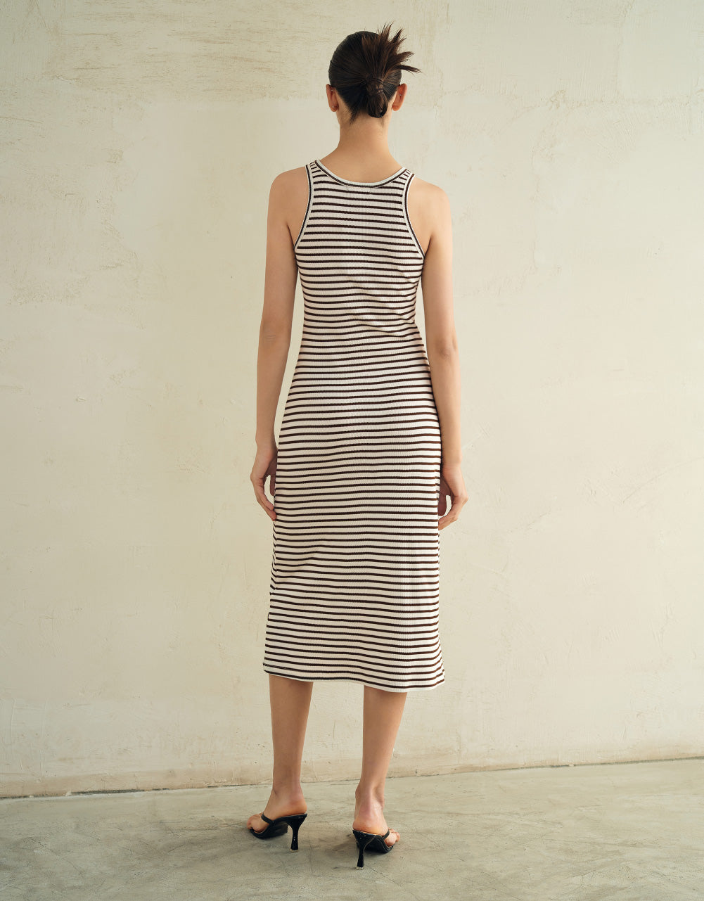 Striped Sleeveless Dress