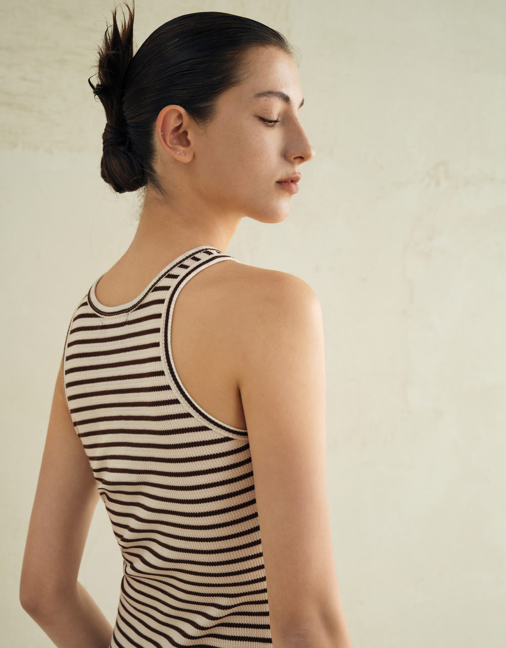 Striped Sleeveless Dress
