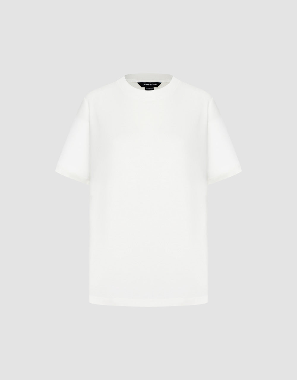 Plain Crew Neck Loose T-Shirt