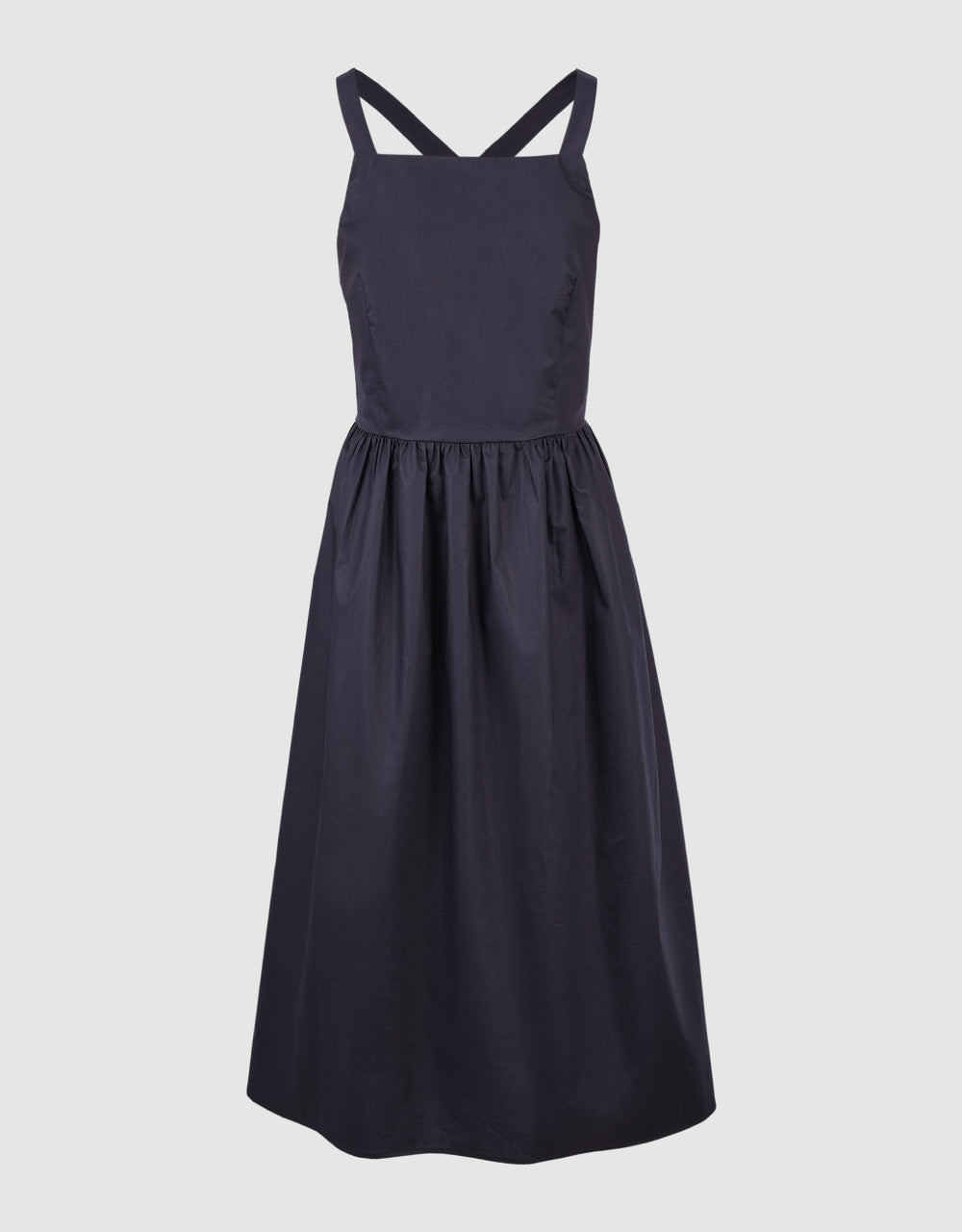 Sleeveless Crew Neck Skater Dress