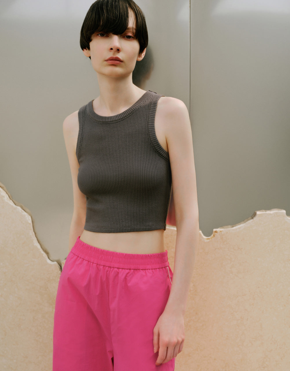 Woven Wide-Leg Pants