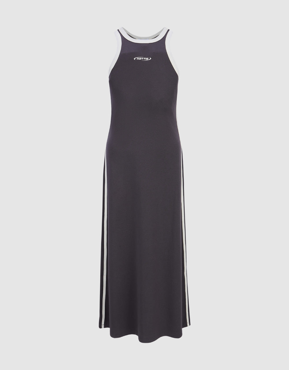 Sleeveless Crew Neck A-Line Dress