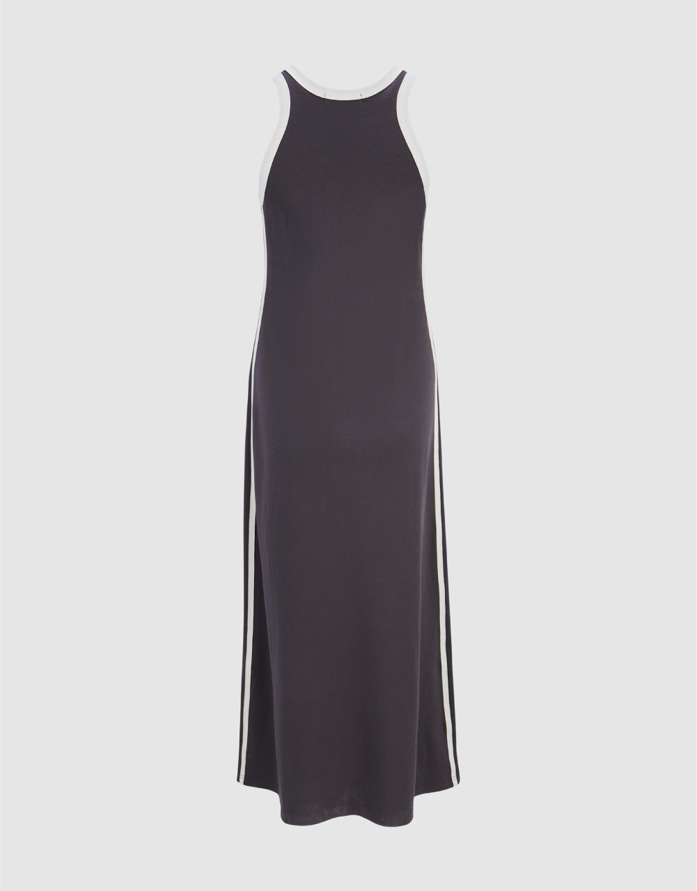 Sleeveless Crew Neck A-Line Dress