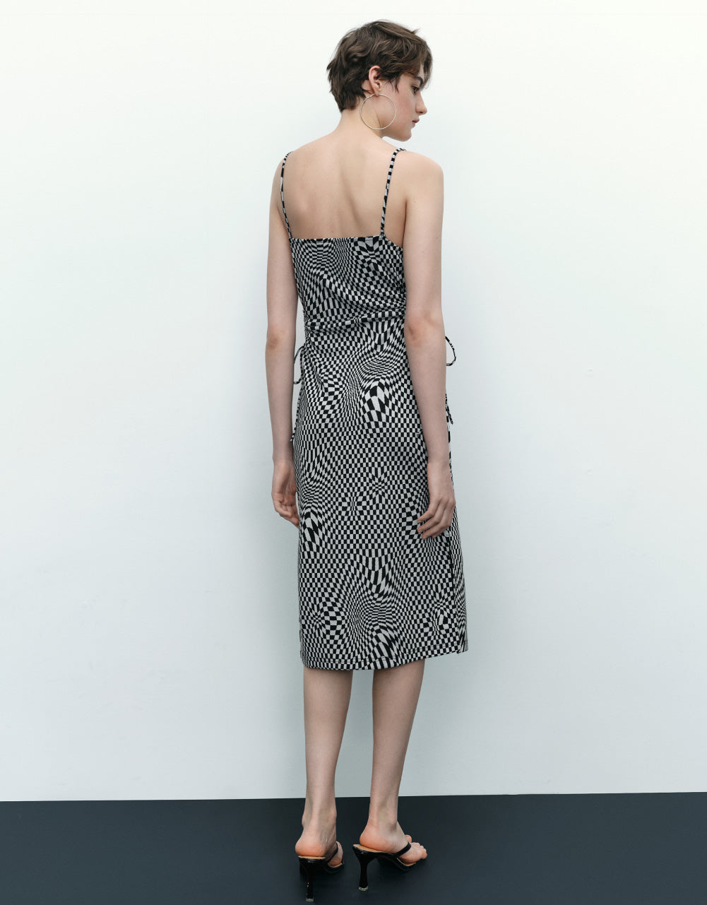 Argyle Printed Cami Dress