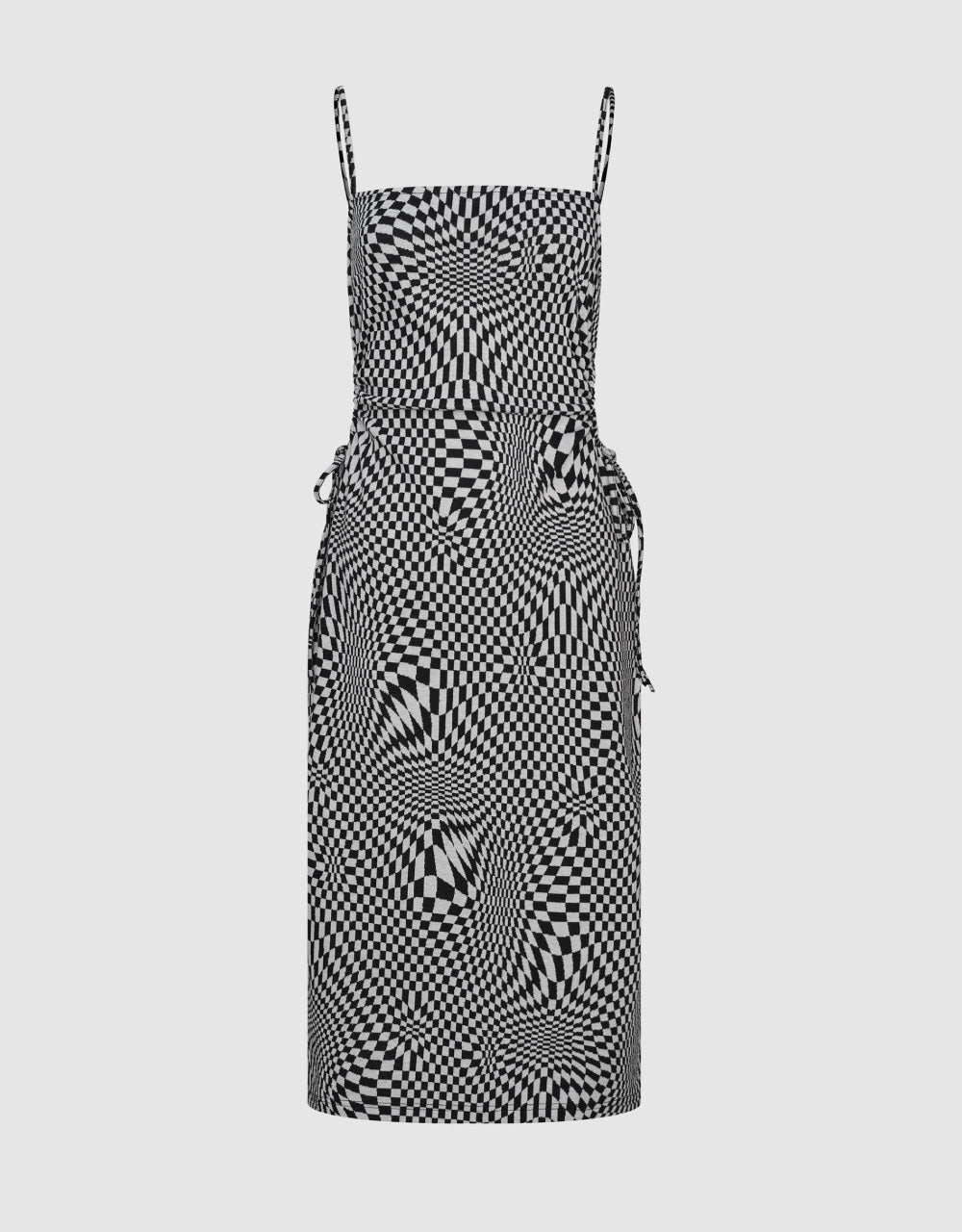 Argyle Printed Cami Dress