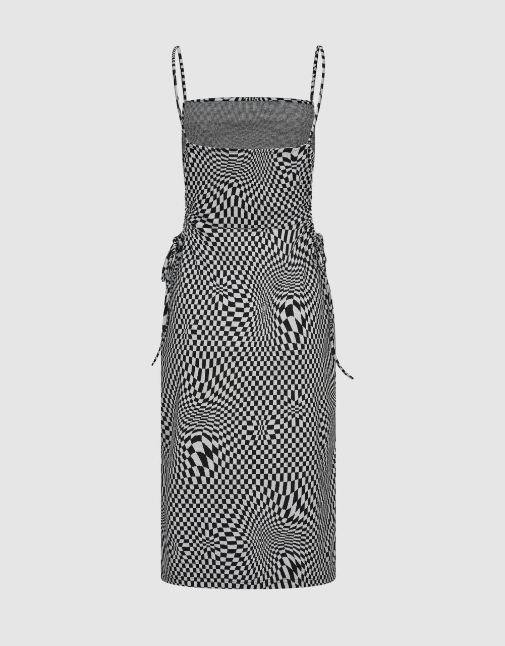 Argyle Printed Cami Dress
